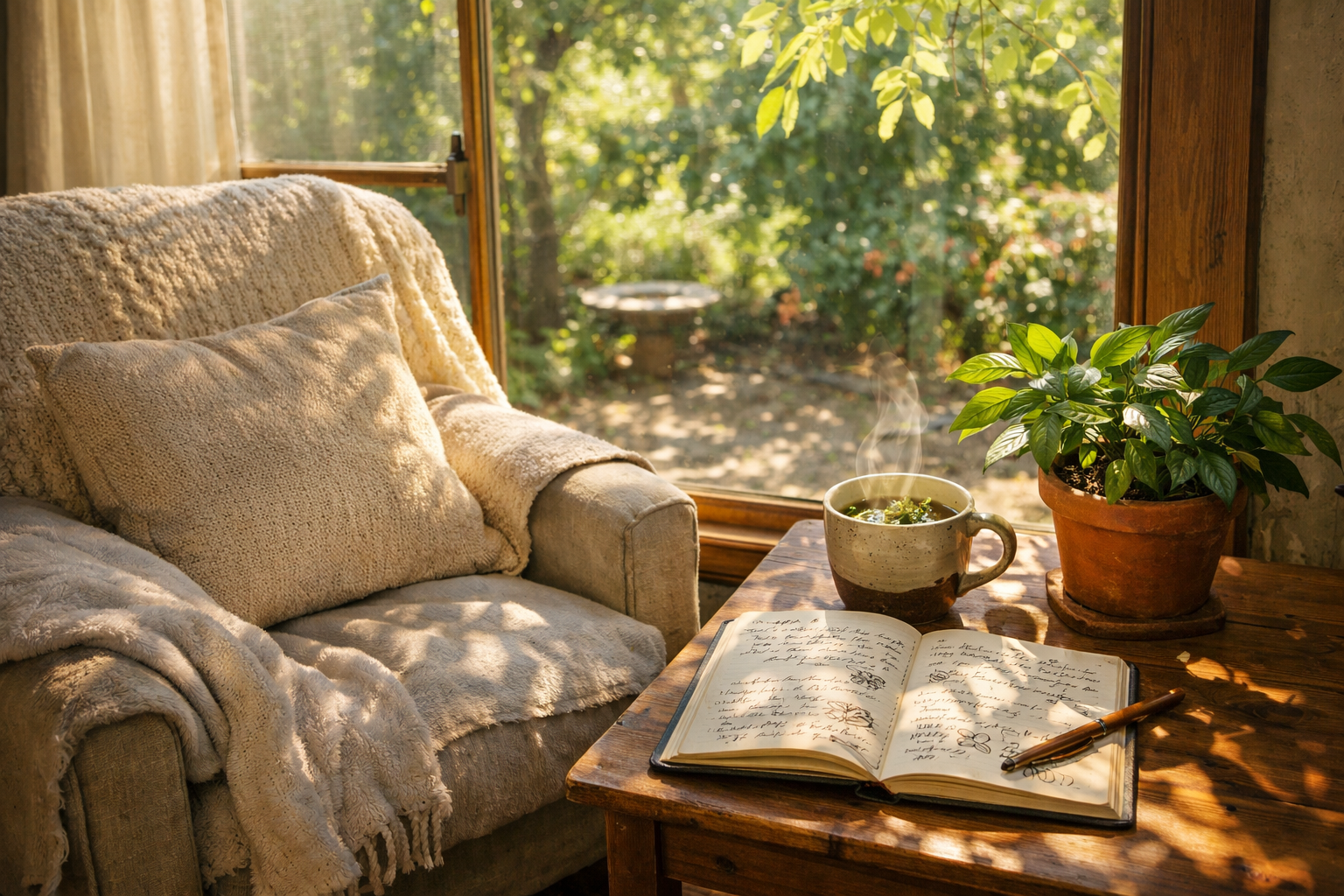 You are here now. You are not leaving.